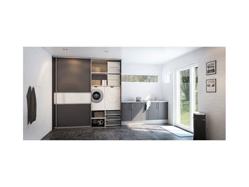 Contemporary bespoke utility room, Hertfordshire