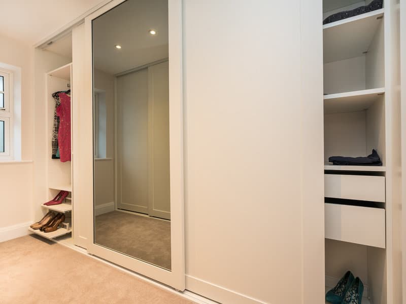 Shaker Style Walk-in Wardrobe, Harpenden
