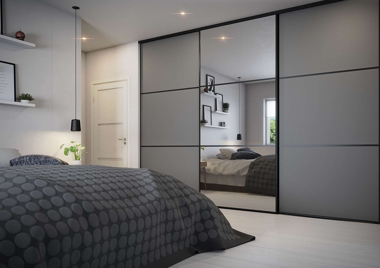 Bespoke sliding wardrobe, Hertfordshire